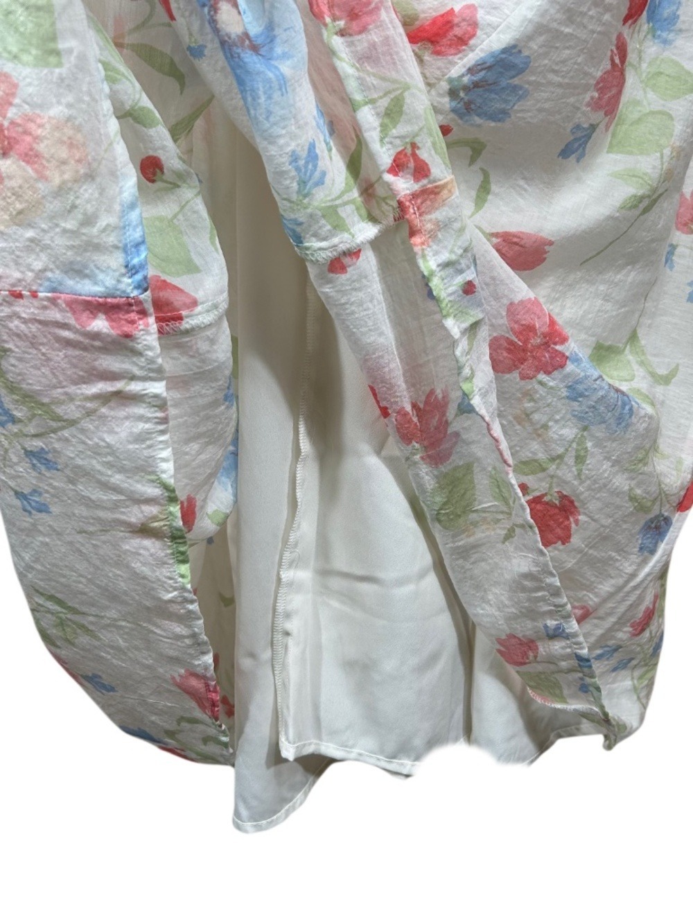 Old Navy Floral Ruffle Sleeve Midi Dress Size XXL - Picture 7 of 9